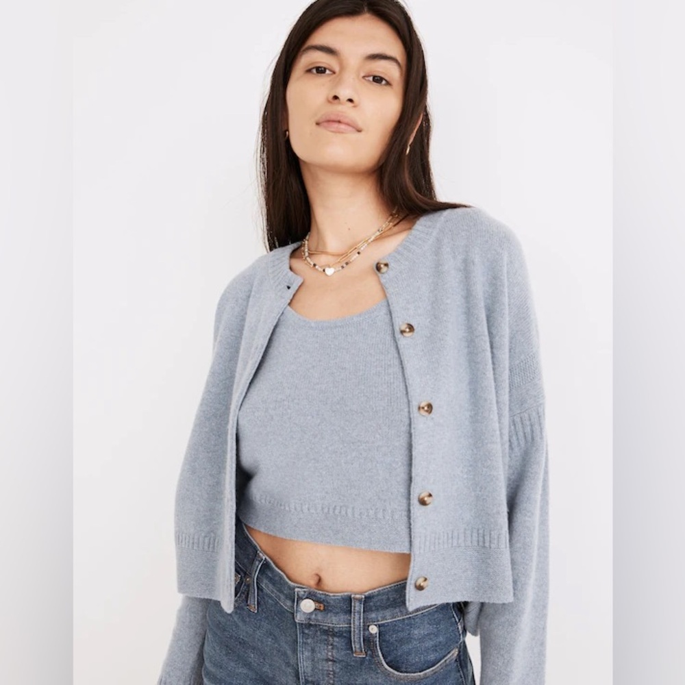 Bundle Madewell Clemence Cardigan Twin Set